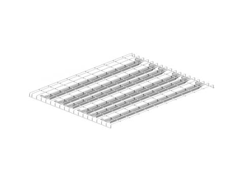 Einlagegitter P150 1100x885mm - 1.500kg Traglast pro Palettenplatz