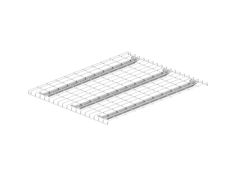 Einlagegitter P45 1100x885mm - 500kg Traglast pro Palettenplatz