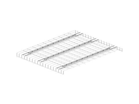 Einlagegitter 1100x890mm - 250kg Traglast pro Palettenplatz