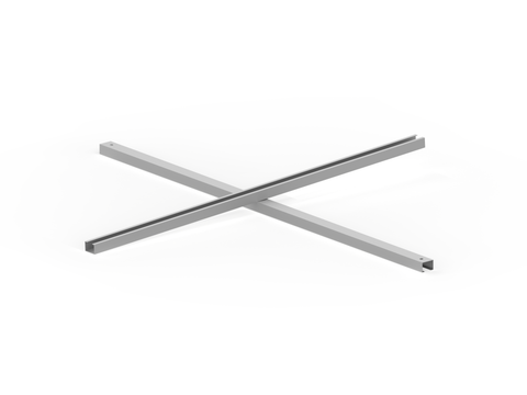 Fachwerkstrebe P150 diagonal 1215mm für 110cm Tiefe