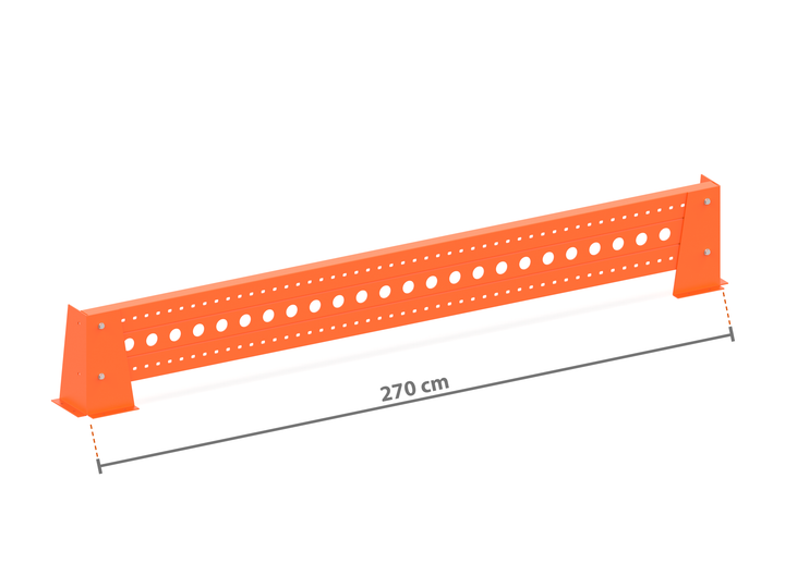 Anfahrschutz Rammschutzplanke 270cm lang, 40cm hoch