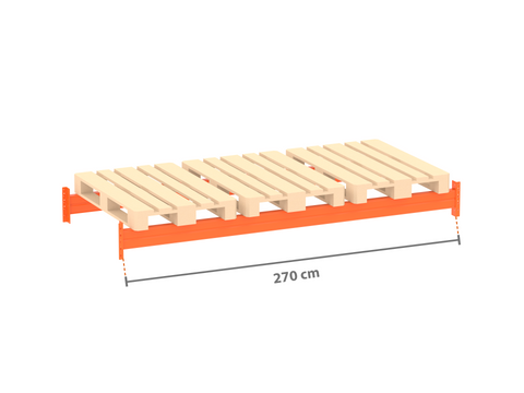 270 cm Traverse Palettenregal